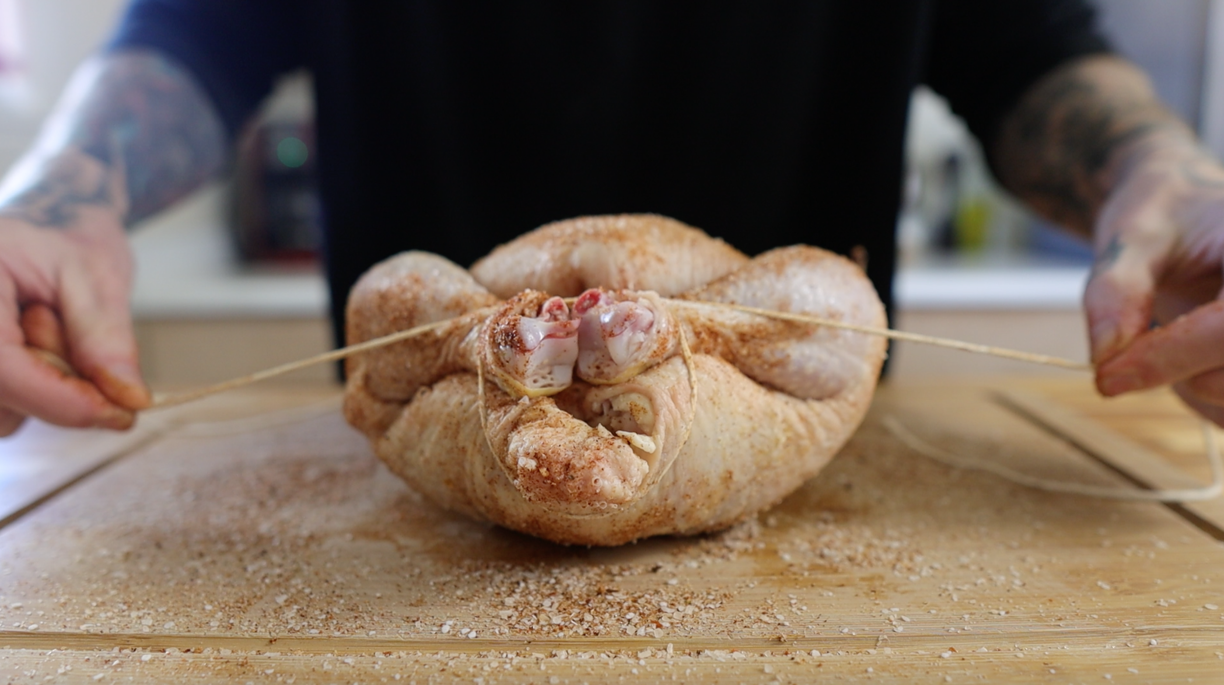 How to truss a whole chicken — Logan's Inner Chef